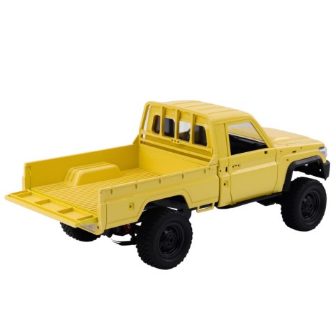 Samochód Terenowy MN82 Zdalnie Sterowany RC Napęd 4x4 Żółty 1:12 LEAN Toys Samochód Terenowy MN82 Zdalnie Sterowany RC Napęd 4x4 Żółty 1:12 LEAN Toys