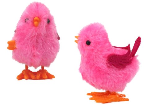 Skaczący Kurczak Zabawka Nakręcana Figurka Różowy LEAN TOYS Skaczący Kurczak Zabawka Nakręcana Figurka Różowy LEAN TOYS