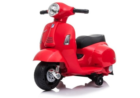 Skuter na Akumulator Vespa GTS 300 Mini Czerwony LEAN CARS Skuter na Akumulator Vespa GTS 300 Mini Czerwony LEAN CARS