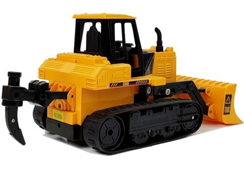 Spychacz Buldożer Koła Gąsiennicowe Zdalnie Sterowany Ruchem Gestem Ręki 2.4G 1:28 LEAN Toys Spychacz Buldożer Koła Gąsiennicowe Zdalnie Sterowany Ruchem Gestem Ręki 2.4G 1:28 LEAN Toys