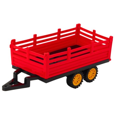 Traktor Farmerski Z Przyczepą Zdalnie Sterowany RC Czerwony LEAN Toys Traktor Farmerski Z Przyczepą Zdalnie Sterowany RC Czerwony LEAN Toys