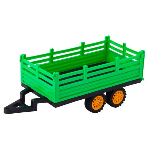 Traktor Farmerski Z Przyczepą Zdalnie Sterowany RC Zielony LEAN Toys Traktor Farmerski Z Przyczepą Zdalnie Sterowany RC Zielony LEAN Toys