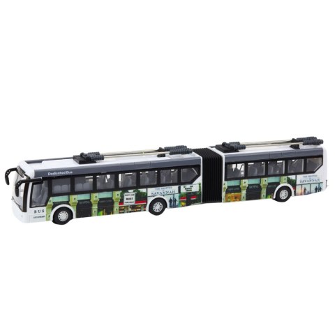 Trolejbus Miejski Zdalnie Sterowany RC Światła Transport Publiczny LEAN Toys Trolejbus Miejski Zdalnie Sterowany RC Światła Transport Publiczny LEAN Toys