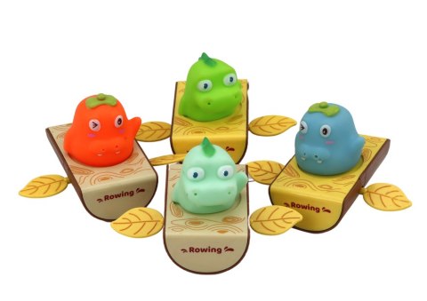 Zabawka Do Kąpieli Nakręcana Dinozaur w Łódce LEAN TOYS Zabawka Do Kąpieli Nakręcana Dinozaur w Łódce LEAN TOYS