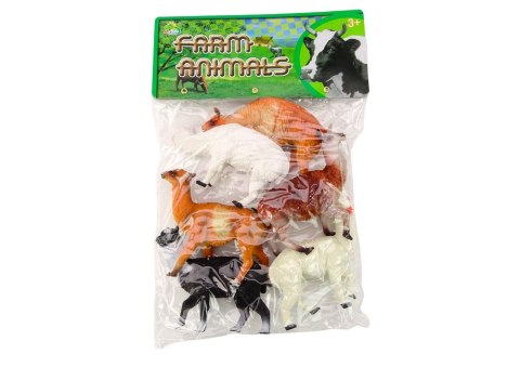 Zestaw Alpaki Lamy Farma Zestaw Figurki 6 szt. Mix LEAN Toys Zestaw Alpaki Lamy Farma Zestaw Figurki 6 szt. Mix LEAN Toys