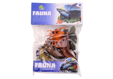 Zestaw Figurek Zwierząt Morskich Mors Foka Ośmiornica 6Szt LEAN Toys Zestaw Figurek Zwierząt Morskich Mors Foka Ośmiornica 6Szt LEAN Toys