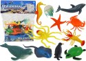 Zestaw Figurek Zwierzęta Morskie Podwodne 12 Sztuk LEAN Toys