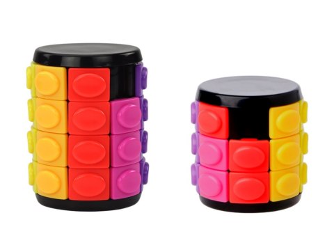 Zestaw Układanek Logicznych Walec 3 Stopnie Trudności LEAN Toys Zestaw Układanek Logicznych Walec 3 Stopnie Trudności LEAN Toys