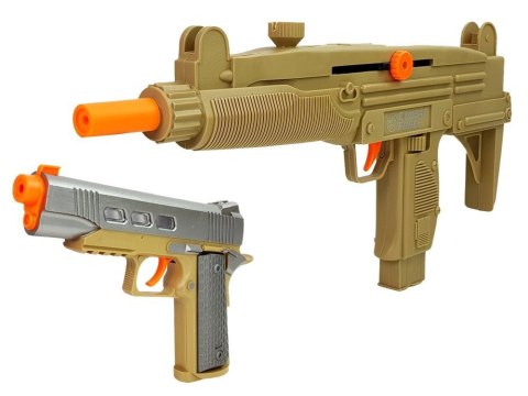 Zestaw Wojskowy Broń Maska Lornetka Kamizelka Kompas LEAN Toys Zestaw Wojskowy Broń Maska Lornetka Kamizelka Kompas LEAN Toys