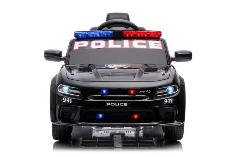 Auto Na Akumulator Dodge Charger Policyjny Czarny LEAN CARS Auto Na Akumulator Dodge Charger Policyjny Czarny LEAN CARS