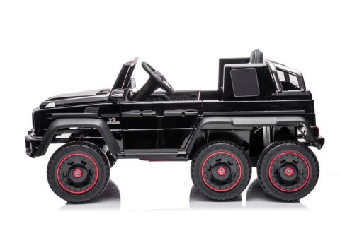 Auto Na Akumulator Mercedes Benz G63 6X6 Czarny LEAN CARS Auto Na Akumulator Mercedes Benz G63 6X6 Czarny LEAN CARS