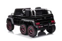 Auto Na Akumulator Mercedes Benz G63 6X6 Czarny LEAN CARS