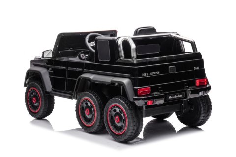 Auto Na Akumulator Mercedes Benz G63 6X6 Czarny LEAN CARS Auto Na Akumulator Mercedes Benz G63 6X6 Czarny LEAN CARS