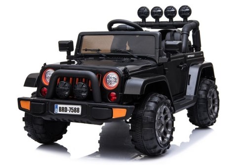 Auto na Akumulator Jeep BRD-7588 Czarny 4x4 LEAN CARS Auto na Akumulator Jeep BRD-7588 Czarny 4x4 LEAN CARS