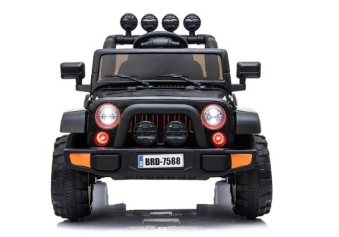 Auto na Akumulator Jeep BRD-7588 Czarny 4x4 LEAN CARS Auto na Akumulator Jeep BRD-7588 Czarny 4x4 LEAN CARS