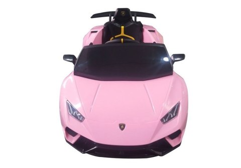 Auto na akumulator Lamborghini Huracan Różowe LEAN CARS Auto na akumulator Lamborghini Huracan Różowe LEAN CARS