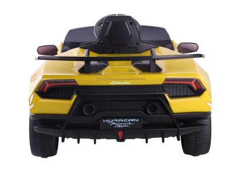Auto na akumulator Lamborghini Huracan Żółte LEAN CARS Auto na akumulator Lamborghini Huracan Żółte LEAN CARS