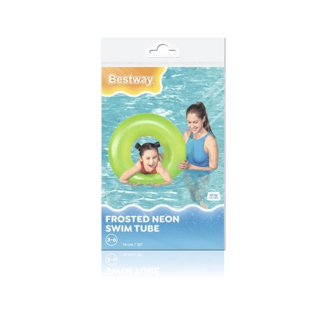Dmuchane Koło Do Pływania Zielone 76 cm Bestway 36024 Bestway Dmuchane Koło Do Pływania Zielone 76 cm Bestway 36024 Bestway