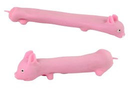 Elastyczna Różowa Świnka Gniotek Squishy Zabawka Sensoryczna LEAN TOYS