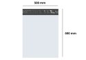 Folia Kurierska Koperta Foliopak 100 Sztuk 500x 600mm LEAN
