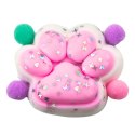 Gniotek Kocia Łapka Antystresowa Sensoryczna Squishy Gwiazdki Różowy LEAN TOYS