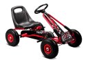 Gokart Czerwony A-15 Pompowane Koła LEAN CARS