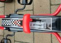 Gokart Czerwony A-15 Pompowane Koła LEAN CARS