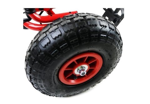 Gokart Czerwony A-15 Pompowane Koła LEAN CARS Gokart Czerwony A-15 Pompowane Koła LEAN CARS