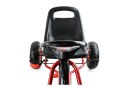 Gokart Czerwony A-15 Pompowane Koła LEAN CARS