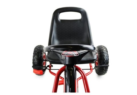 Gokart Czerwony A-15 Pompowane Koła LEAN CARS Gokart Czerwony A-15 Pompowane Koła LEAN CARS