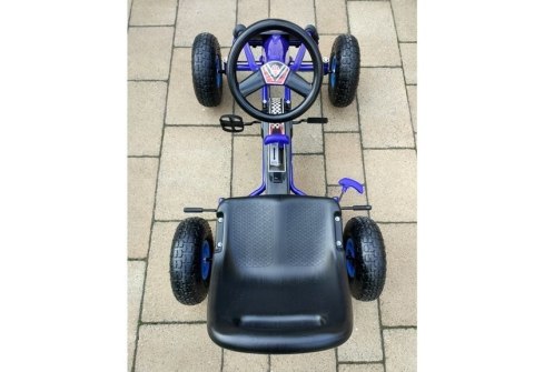 Gokart Niebieski A-15 Pompowane Koła LEAN Toys Gokart Niebieski A-15 Pompowane Koła LEAN Toys
