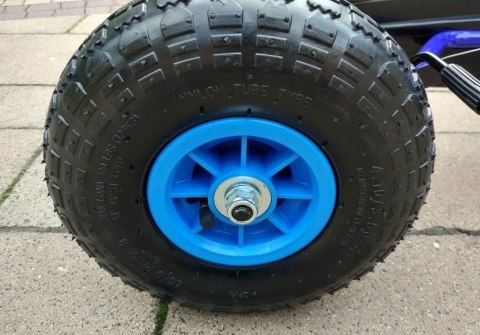 Gokart Niebieski A-15 Pompowane Koła LEAN Toys Gokart Niebieski A-15 Pompowane Koła LEAN Toys