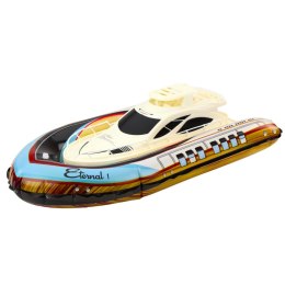 Luksusowy Jacht Łódź Pompowana Zdalnie Sterowana RC Światła LED LEAN Toys