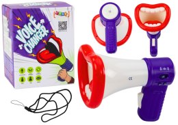 Megafon Zmieniacz Głosu Nagrywanie Trzy Tryby Głosu Usta LEAN Toys