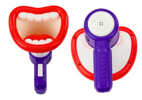 Megafon Zmieniacz Głosu Nagrywanie Trzy Tryby Głosu Usta LEAN Toys Megafon Zmieniacz Głosu Nagrywanie Trzy Tryby Głosu Usta LEAN Toys