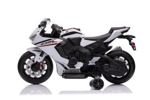 Motor Na Akumulator Honda CBR 1000RR Biały LEAN CARS Motor Na Akumulator Honda CBR 1000RR Biały LEAN CARS