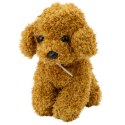 Piesek W Torebce Pluszowy Maskotka Przytulanka Jasnobrązowy LEAN Toys