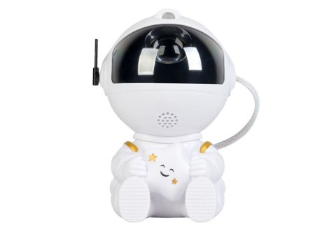 Projektor Astronauta Z Gwiazdą LED USB Pilot Sterujący LEAN Toys Projektor Astronauta Z Gwiazdą LED USB Pilot Sterujący LEAN Toys