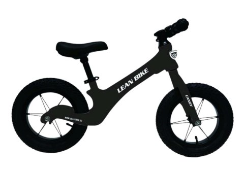 Rower Biegowy MAGNEZIO RS Rowerek Lekka Rama Magnezowa Czarny LEAN Trike Rower Biegowy MAGNEZIO RS Rowerek Lekka Rama Magnezowa Czarny LEAN Trike