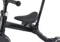 Rower Trójkołowy PRO50 Rowerek Z Rączką Do Prowadzenia Czarny LEAN Trike