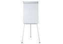 Tablica Magnetyczna Wielofunkcyjna Flipchart Na Trójnogu Biała 70x100cm LEAN