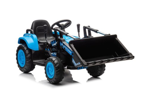 Traktor Na Akumulator Z Łyżką BW-X002A Niebieski LEAN CARS Traktor Na Akumulator Z Łyżką BW-X002A Niebieski LEAN CARS