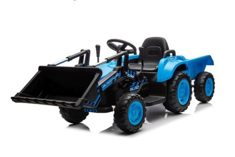 Traktor Na Akumulator Z Łyżką BW-X002A Niebieski LEAN CARS Traktor Na Akumulator Z Łyżką BW-X002A Niebieski LEAN CARS