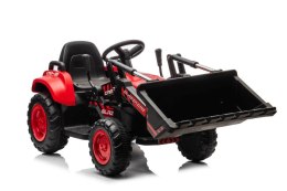 Traktor Na Akumulator Z łyżką BW-X002A Czerwony LEAN CARS
