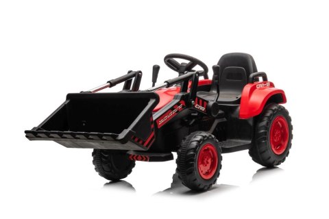 Traktor Na Akumulator Z łyżką BW-X002A Czerwony LEAN CARS Traktor Na Akumulator Z łyżką BW-X002A Czerwony LEAN CARS