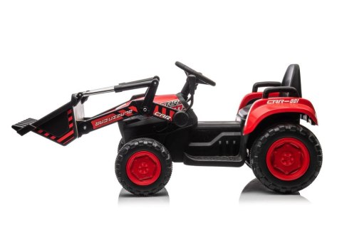 Traktor Na Akumulator Z łyżką BW-X002A Czerwony LEAN CARS Traktor Na Akumulator Z łyżką BW-X002A Czerwony LEAN CARS