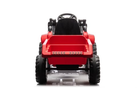 Traktor Na Akumulator Z łyżką BW-X002A Czerwony LEAN CARS Traktor Na Akumulator Z łyżką BW-X002A Czerwony LEAN CARS