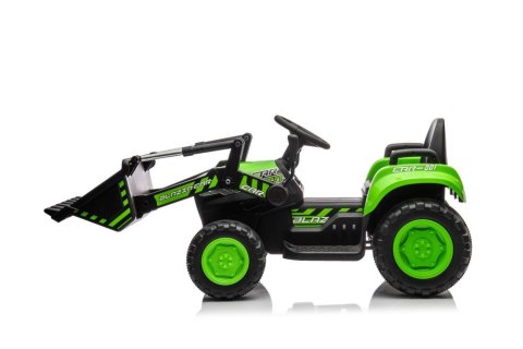 Traktor Na Akumulator Z łyżką BW-X002A Zielony LEAN CARS Traktor Na Akumulator Z łyżką BW-X002A Zielony LEAN CARS