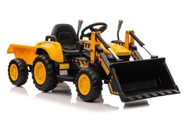 Traktor Na Akumulator Z łyżką BW-X002A Żółty LEAN CARS