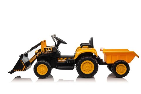 Traktor Na Akumulator Z łyżką BW-X002A Żółty LEAN CARS Traktor Na Akumulator Z łyżką BW-X002A Żółty LEAN CARS